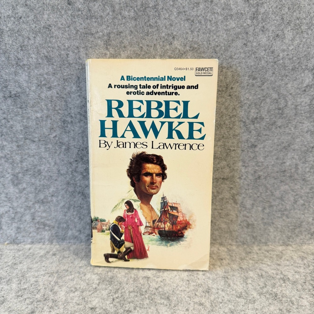 Rebel Hawke by James Lawrence 1976 - Vintage Paperback